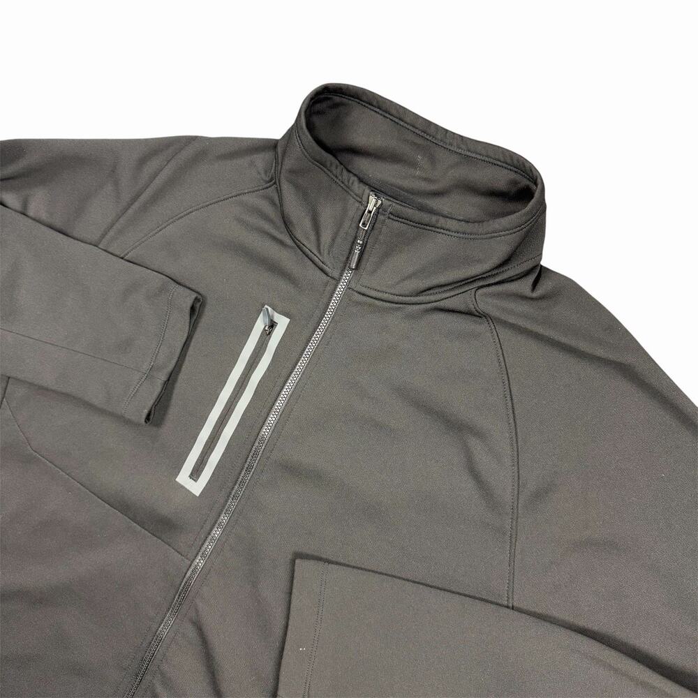 The North Face Men’s Large Black Full-Zip Softshell Jacket Promega R&D Logo